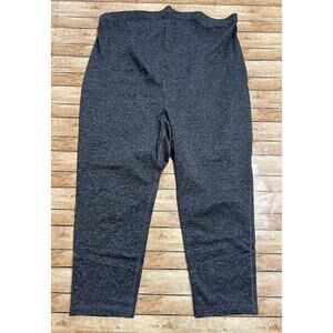 Old Navy Active Maternity Gray Elevate Leggings Go-Dry Pants Capri Crop Size XL